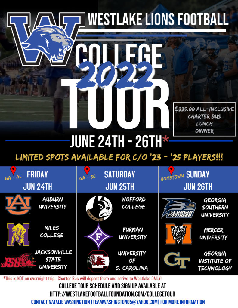 CollegeTour Westlake Football Foundation, Inc.